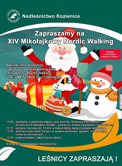 XIV Mikolajkowy Nordic Walking