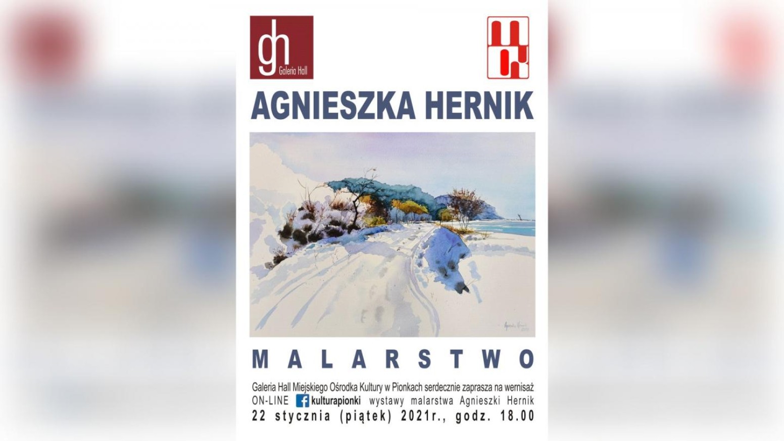 Wystawa malarska – Agnieszka Hernik