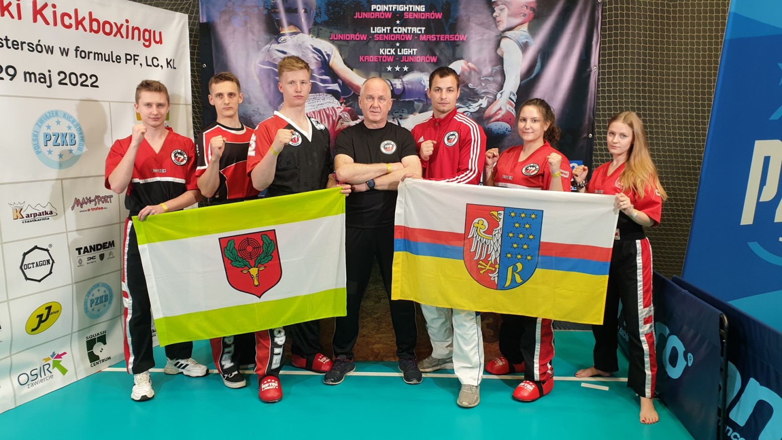 Trzy tytuły Mistrza Polski Kickboxingu dla zawodników TSD Pionki
