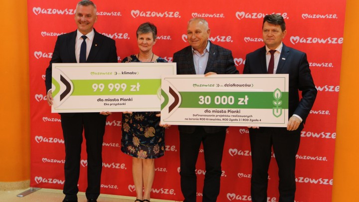 Blisko 120.000 zł dla Pionek od Samorządu Województwa Mazowieckiego